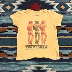 Lucky Brand Beige Soul2Soul Tour T-Shirt